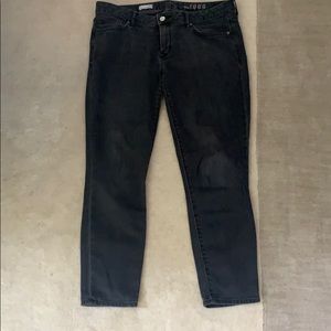 Gap always skinny black grey jean
